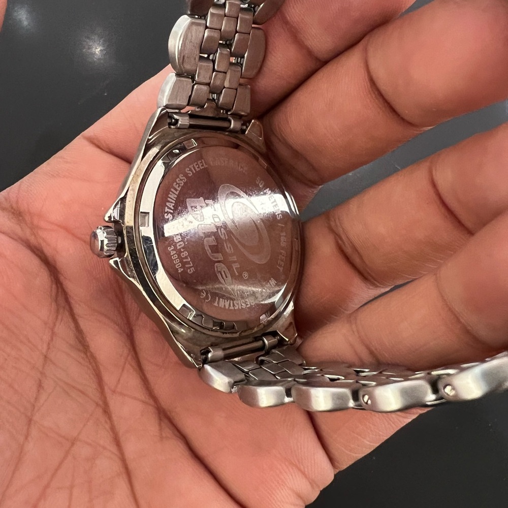 Fossil Blue Multifunctional Watch - image 4